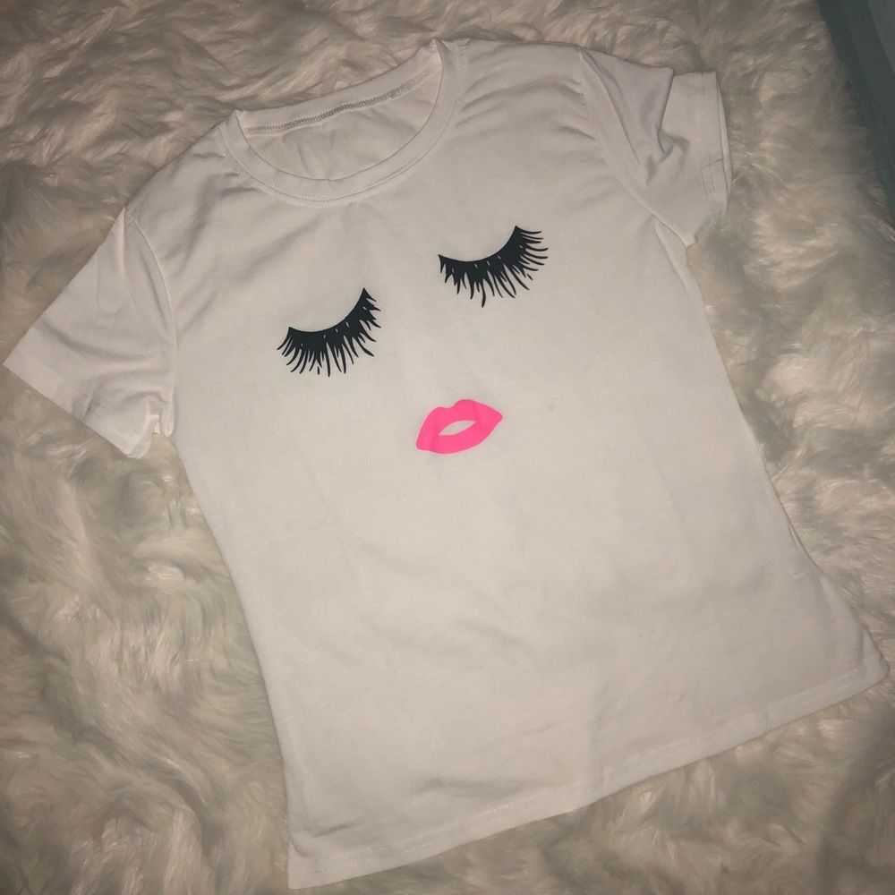 Eyes & Lips Graphic Tee